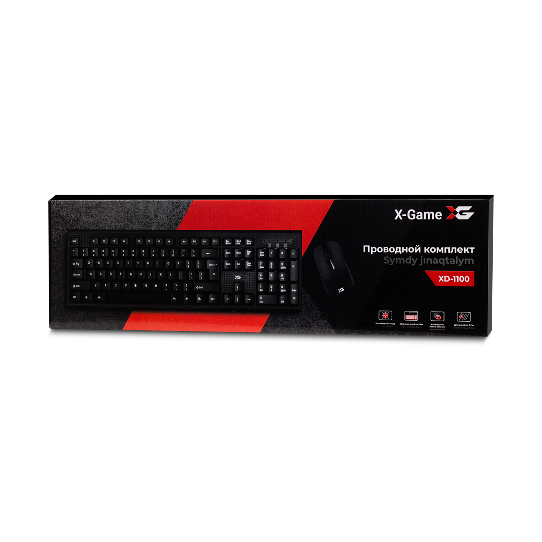 Комплект Клавиатура + Мышь XG XD-1100OUB — изображение 2