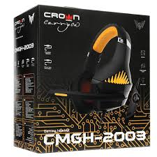 Наушники CROWN CMGH-2003 Black&orange
