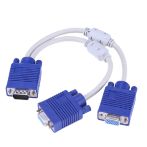 Кабель раздвоитель VGA с одного на два VGA 0.3 метра