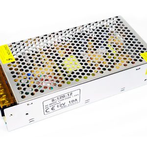 Блок питания 12V - 10A метал